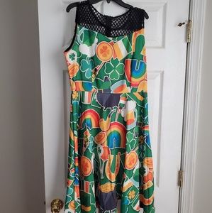 Lucky Charms Fit and Flare Dress